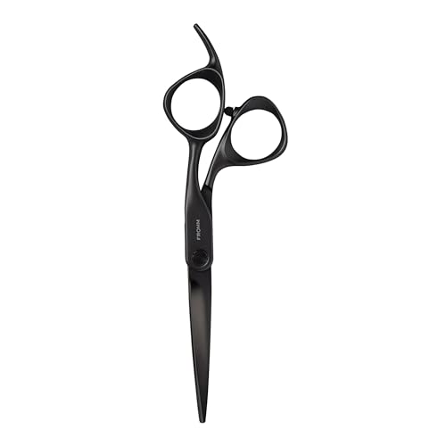 Professional Dare 5.75" Precision Slide & Point Hair Cutting Shears in Matte Black (Dare 5.75” 2-piece shear)