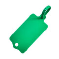 100pcs Reusable Blank Plastic Tags Ties Key Tags 1.45"*2.48" Serrated Tension Sealing Strap with Large Label Plastic Tie Mark Label Waterproof Hang Sign Write on Tag (Green)