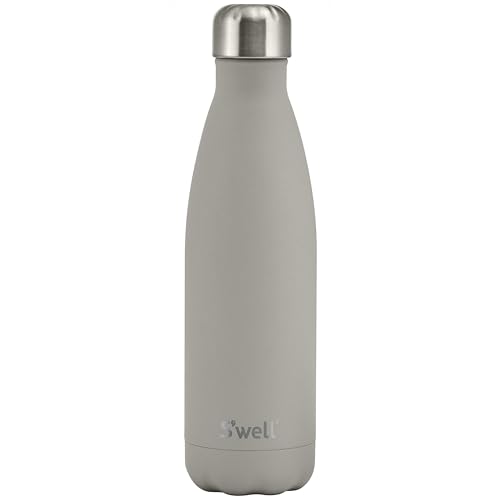 Stainless Steel Water Bottle (Lunar Grey / 17 Ounces)