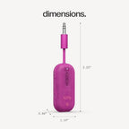 AirFly Pro 2 Bluetooth Adapter (Fuchsia Ice / AirFly Pro 2)