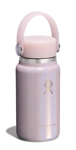 Micro Bottle Leak Proof Purse or Pocket Flask (GLIMMER PINK)