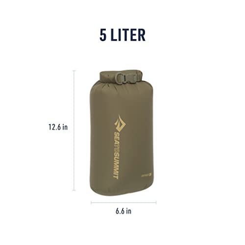 Lightweight Dry Bag (Olive Green / 5 Liter)