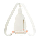 Sling Bag for Women Leather Fanny Pack Crossboday Bags Sling Backpack for Women Beige (3-beige)