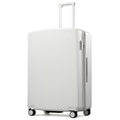 Checked Luggage 28 Inch (Smoke White / 28 Inch EXT)