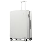 Checked Luggage 28 Inch (Smoke White / 28 Inch EXT)