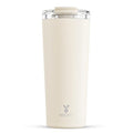 24 oz Insulated Travel Coffee Mug (Cream / 24 Ounces)