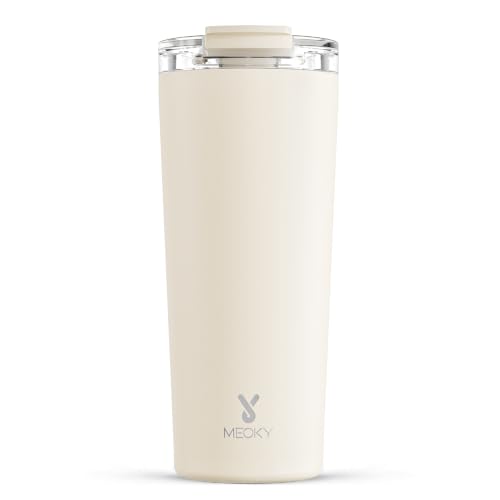 24 oz Insulated Travel Coffee Mug (Cream / 24 Ounces)