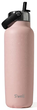 Recycled Stainless Steel Explorer with Flip Straw Lid (Polar pink / 40 Ounces)