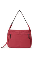 20L Crossbody Tote Bag Large Capacity Lightweight Hobo Shoulder Sling Bags for Gym Shopping Beach Travel (Jester Red)