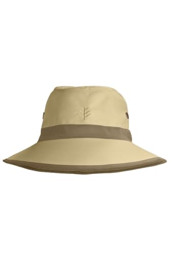 Wide Brim Golf Hat (XX-Large / Tan/Khaki)