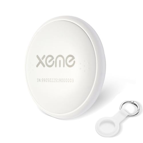 Key Finder Bluetooth Tracker Locator Pairs with Apple Find My (WHITE-1PCS)