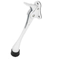 1 Stopper 6 in White Tall Kickdown Door Stop for Bottom of Door (White / 6 INCH X 1 PACK)