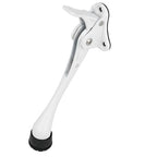1 Stopper 6 in White Tall Kickdown Door Stop for Bottom of Door (White / 6 INCH X 1 PACK)