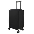 Travel Luggage Cover Suitcase Protector Fits 27 (Black / L)
