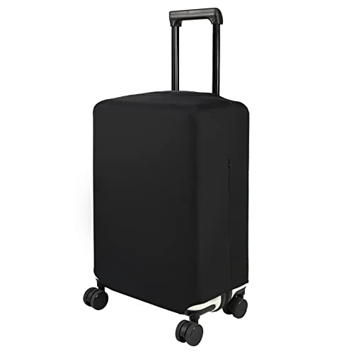 Travel Luggage Cover Suitcase Protector Fits 27 (Black / L)