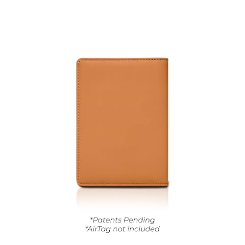 Passport Wallet with Holder for AirTag (Honeywood)