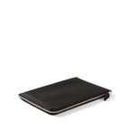 Slim Zip Travel Wallet & Passport Holder (Black Onyx)