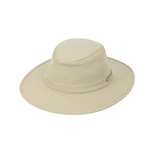Cimarron Safari Sun Hat with Wide Brim for Outdoor Fishing Hiking (X-Large / Dark Khaki)