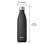 Stainless Steel Water Bottle (Onyx / 25 Ounces)