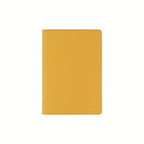 Classic Passport Cover Holder Wallet Case for Travel Essential RFID Blocking Vegan Leather Waterproof (YELLOW)