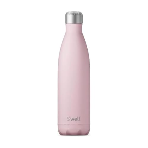 Stainless Steel Water Bottle (Pink Topaz / 25 Ounces)