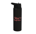 Retired and Ready to Roam Travel Retirement Design Stainless Steel Insulated Water Bottle