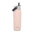 Recycled Stainless Steel Explorer with Flip Straw Lid (Himalayan Salt / 24 Ounces)