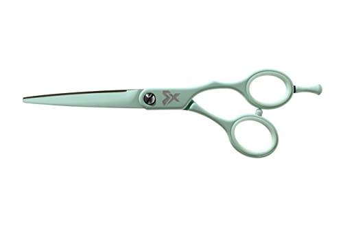 Shear Xpressions It's All Good 5.75" Professional Hair Cutting Scissors (Dr. Everything Will Be Alright - Mint)