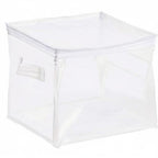 Clear Zippered Storage Bags for Closet Organization (3-Pack)