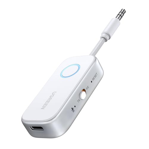 Airplane Bluetooth 6.0 Transmitter Receiver for 2 Airpods or Headphones