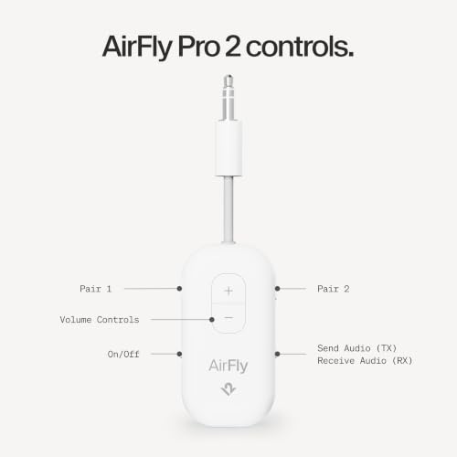 AirFly Pro 2 Bluetooth Adapter (White / AirFly Pro 2)