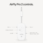 AirFly Pro 2 Bluetooth Adapter (White / AirFly Pro 2)