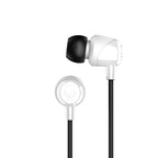Jib Wired Earbuds with 3.5mm AUX Plug (1 Pack / White)