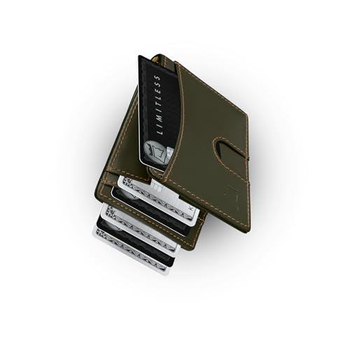 Money Clip Slim Minimalist Wallet for Men (Sage)