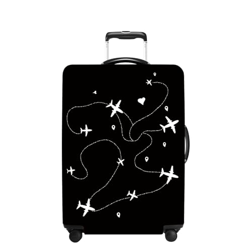 Luggage Cover Washable Suitcase Protector Anti (Airline / L(fits 28-30Inch suitcase))