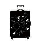 Luggage Cover Washable Suitcase Protector Anti (Airline / S(fits 20-22inch suitcase))
