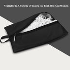 Shoe Bag for Travel (Black-hei / 16.5 × 9.8 Inches | 2-Pack)