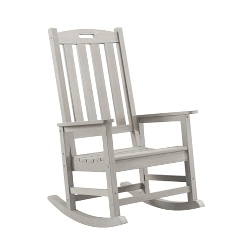 Oversized Outdoor Rocking Chair (Grey / 1 pack)