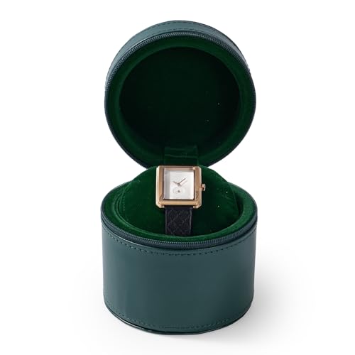 Single Watch Travel Case Green (Green)