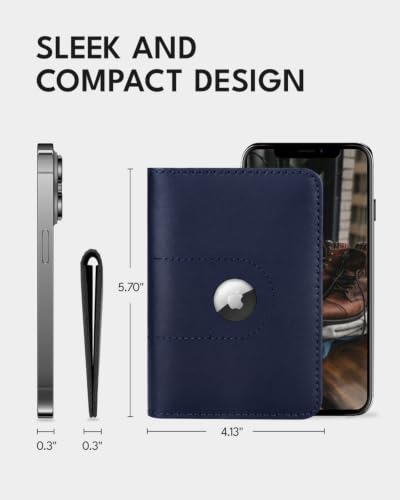 Passport Holder for Travel (Midnight Navy)