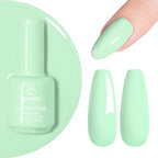 Beetles Mint Green Gel Nail Polish (H - Sheer Green | Mint Green)