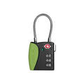 TSA Approved Travel Luggage Locks (Apple Green / 1 Pack)