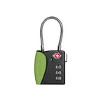 TSA Approved Travel Luggage Locks (Apple Green / 1 Pack)
