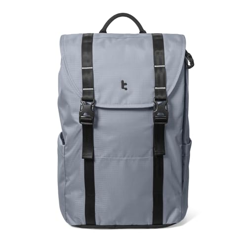 Flap Laptop Backpack (Gray Lightweight)