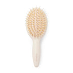 Mini Finish & Shine Boar Bristle Brush for Smooth Shiny Hair (Travel / Cream)