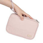 Electronics Travel Organizer Cord Case (Large / Pink)