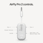 AirFly Pro 2 Bluetooth Adapter (Glacial White / AirFly Pro 2)