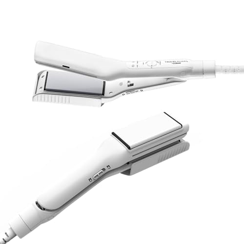2-in-1 Travel and Flat Mini Iron for Clothes, Hair Straightener (2-in-1 Clothing/Hair Iron)