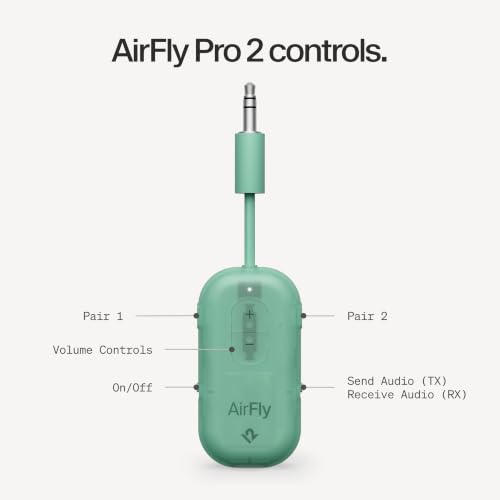 AirFly Pro 2 Bluetooth Adapter (Mint Ice / AirFly Pro 2)
