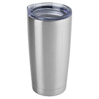 20oz Stainless Steel Tumbler Bulk with Lid (1 Count (Pack of 1) / Stainless Steel)